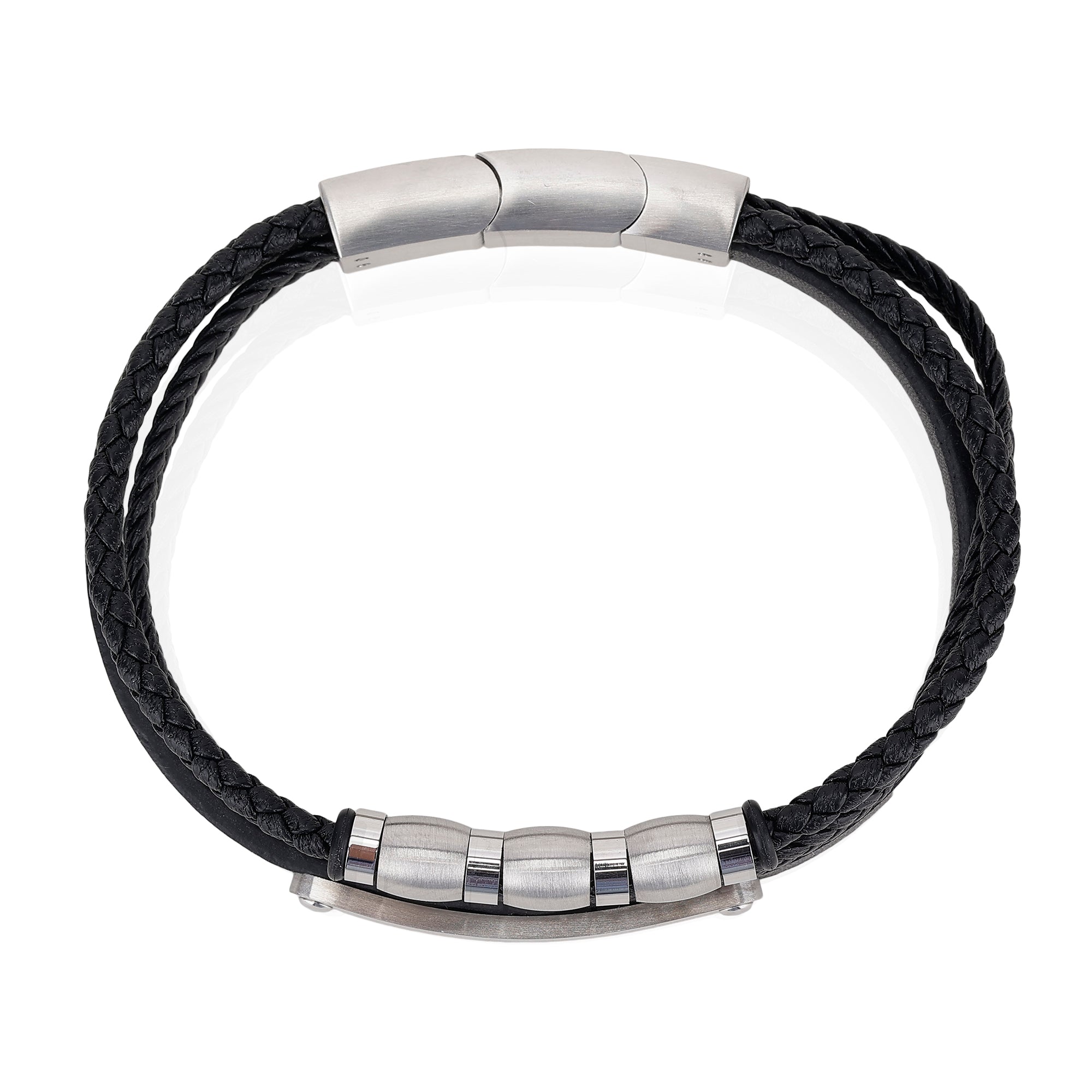 Daniel Klein Silver Color Bracelet For  Men