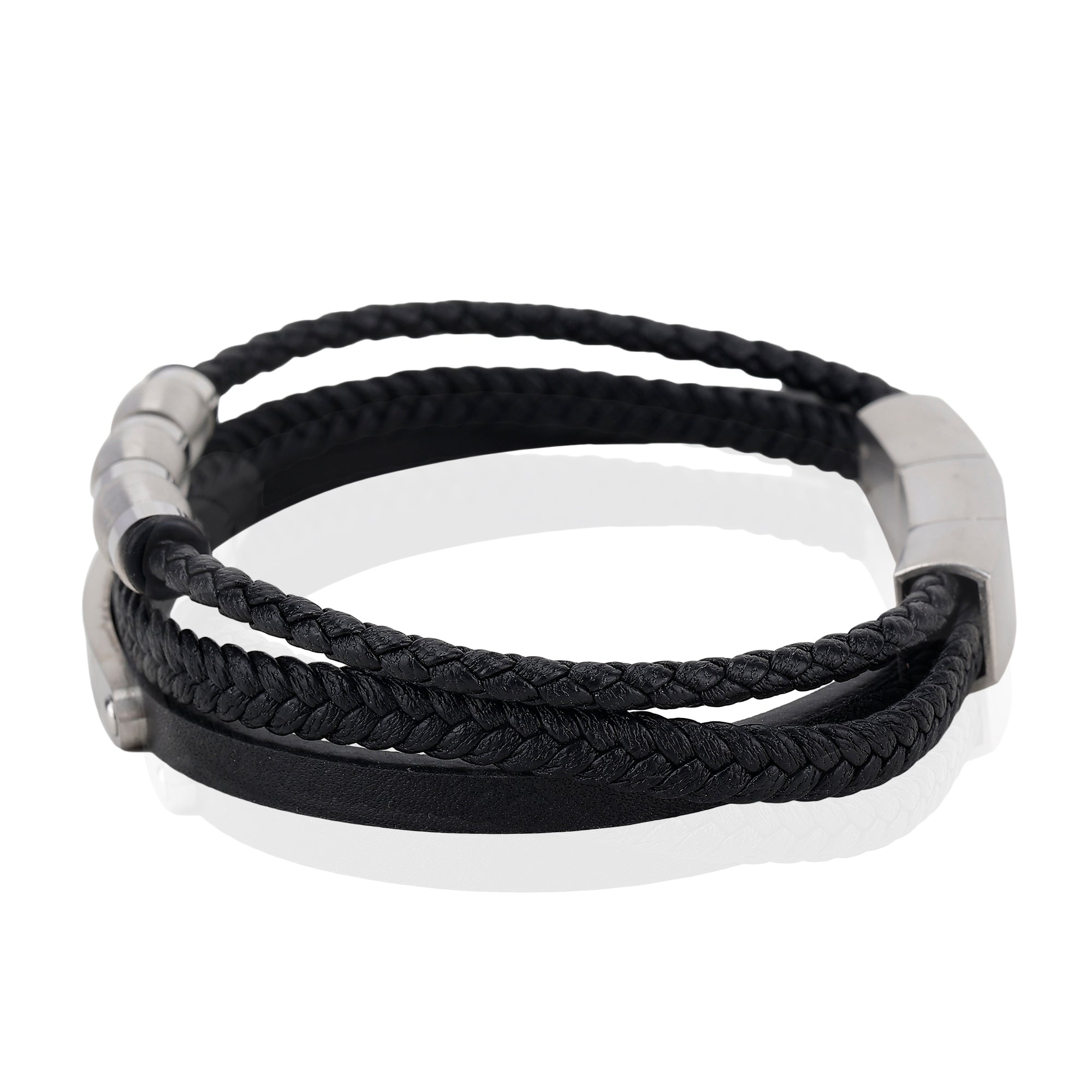 Daniel Klein Silver Color Bracelet For  Men
