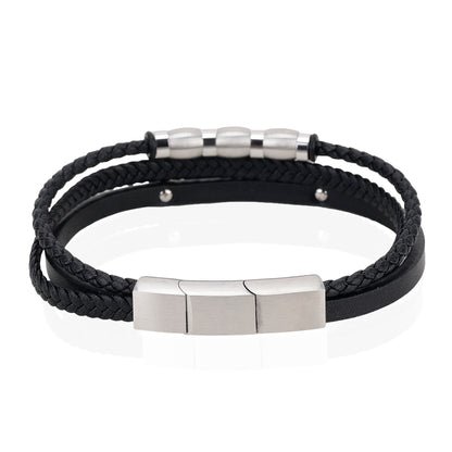 Daniel Klein Silver Color Bracelet For  Men