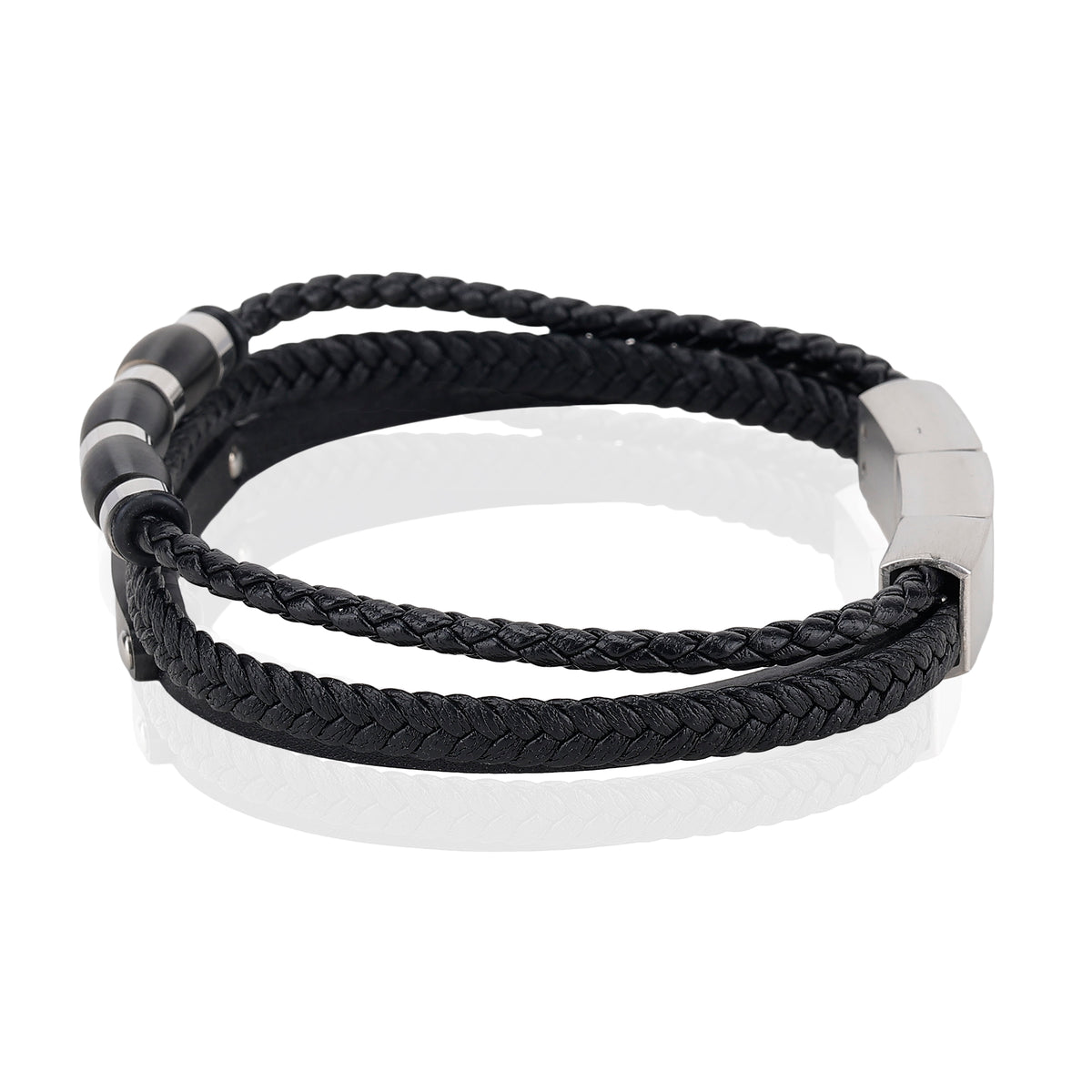 Daniel Klein Black Color Bracelet For  Men