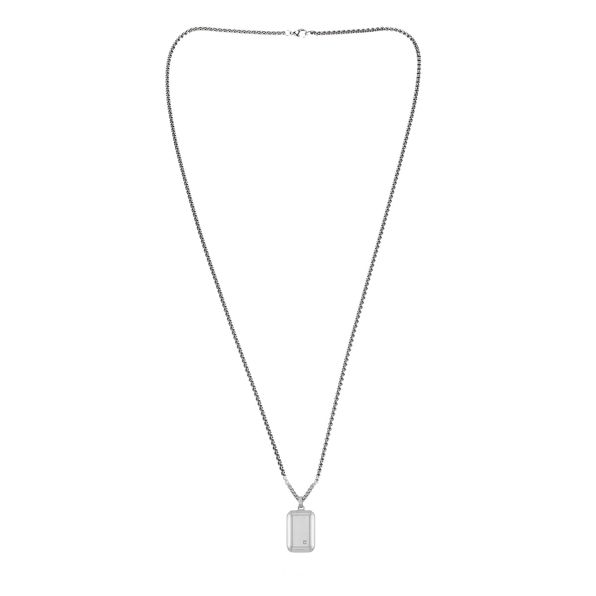 Daniel Klein Silver Color Necklace For  Men