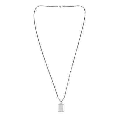 Daniel Klein Silver Color Necklace For  Men