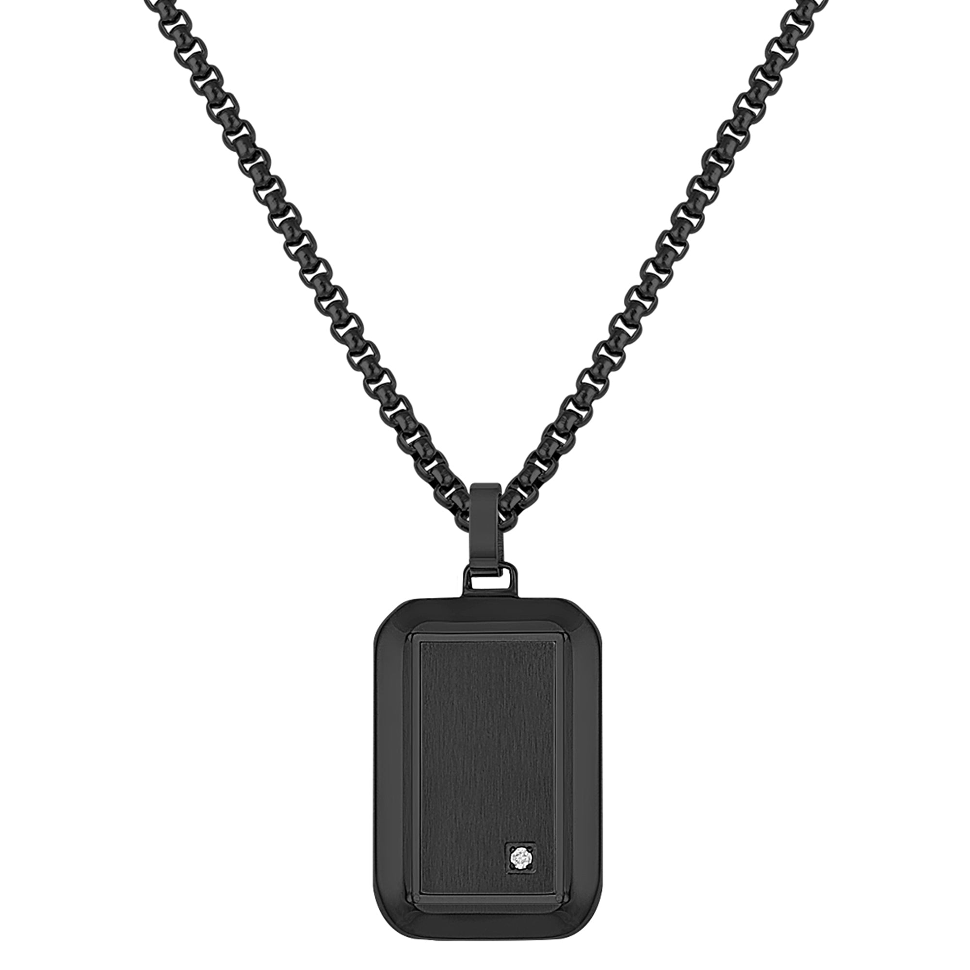 Daniel Klein Black Color Necklace For  Men