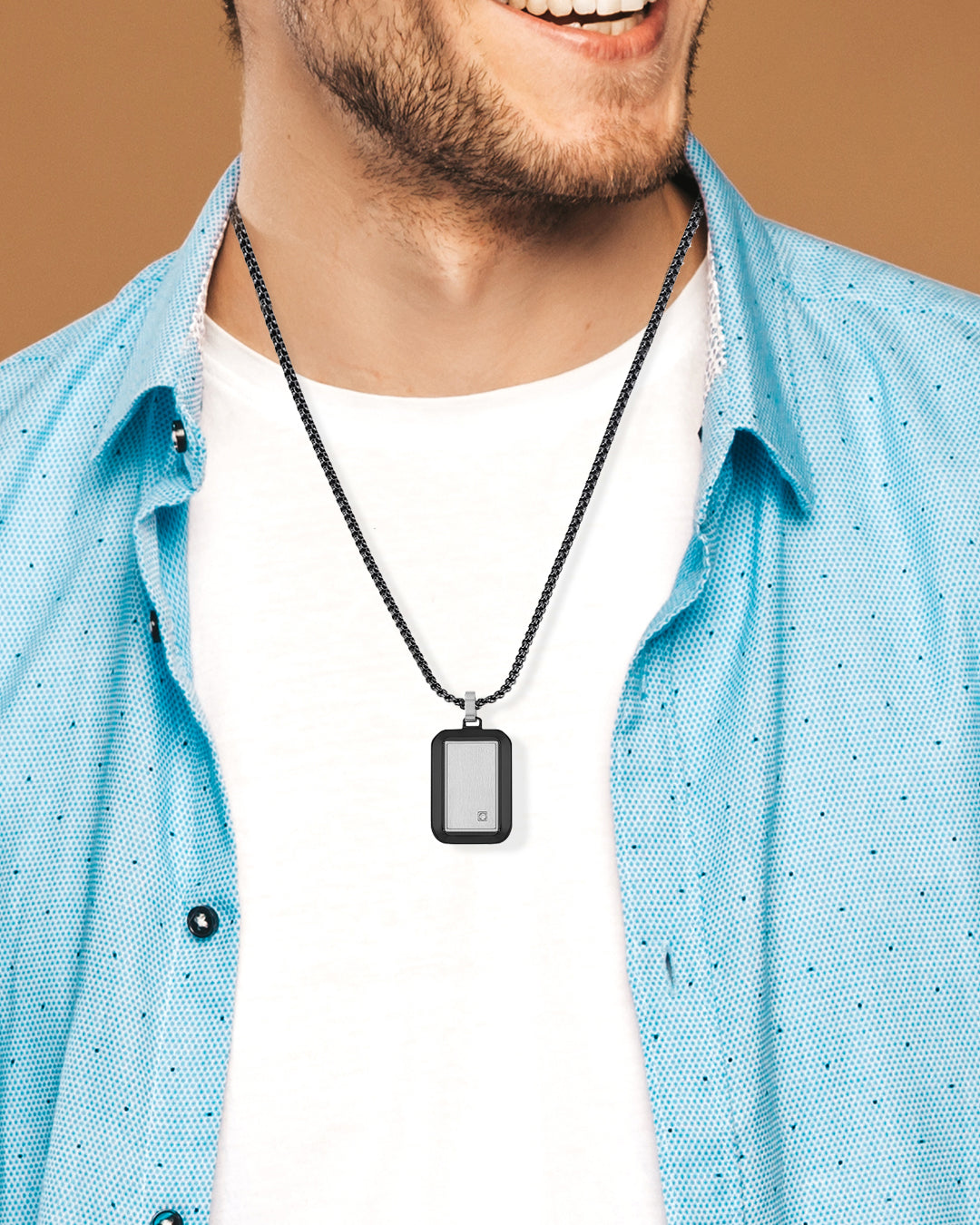 Daniel Klein Black Color Necklace For  Men
