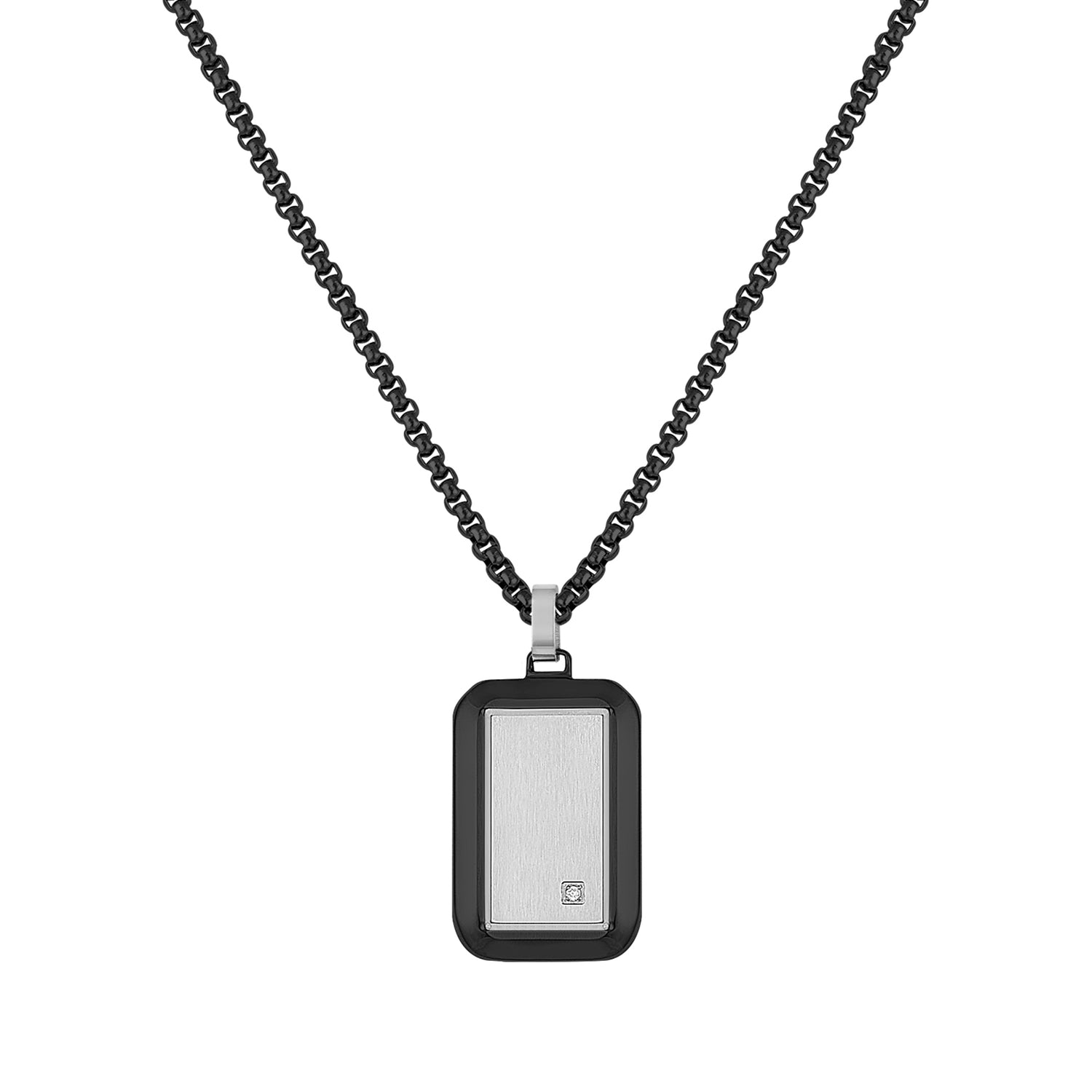 Daniel Klein Black Color Necklace For  Men