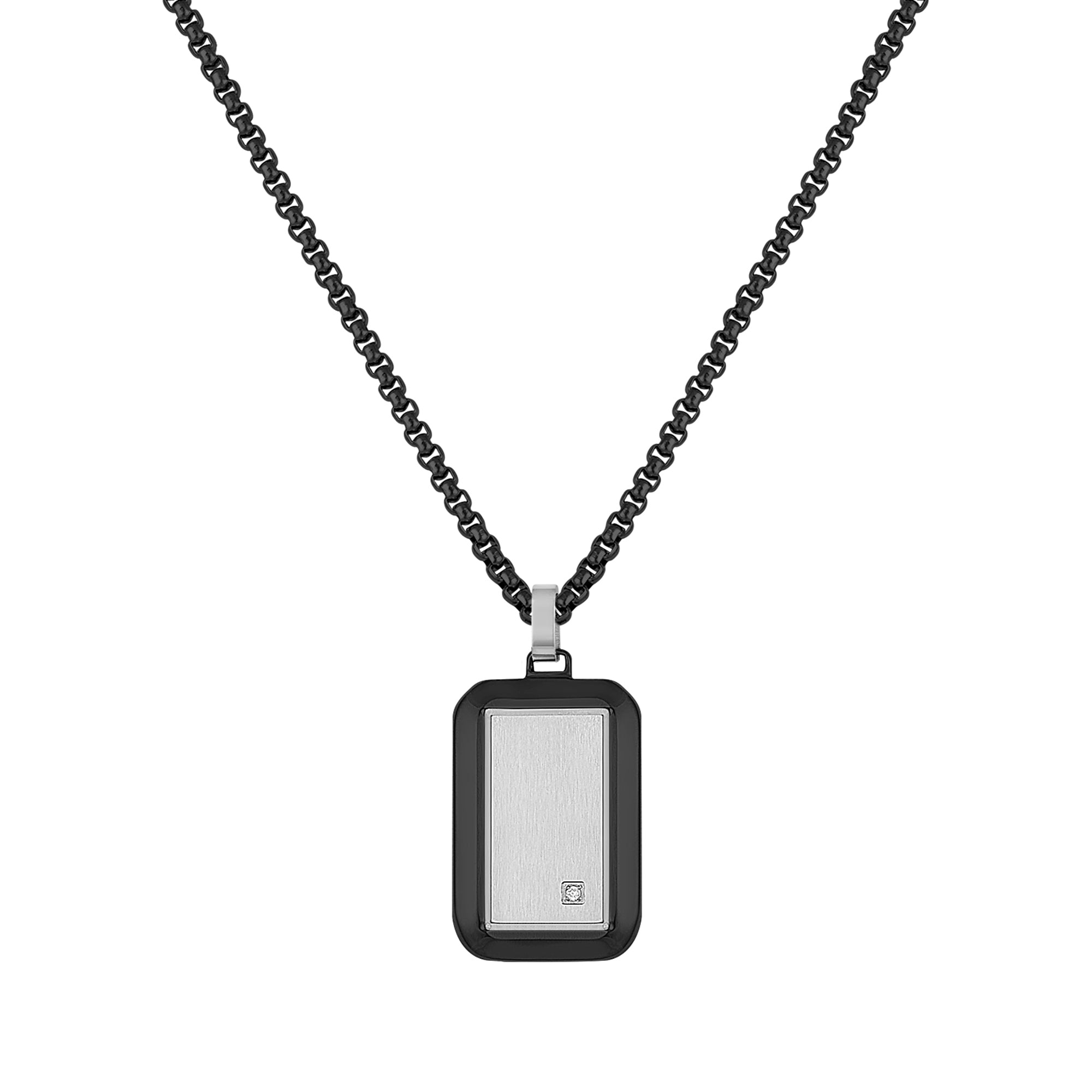 Daniel Klein Black Color Necklace For  Men
