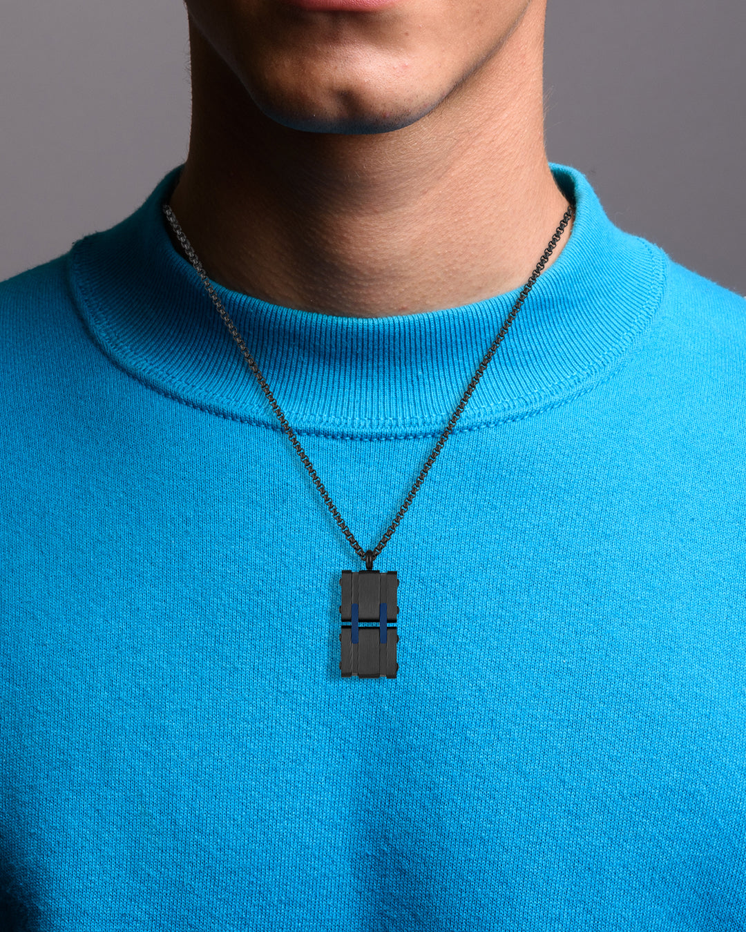 Daniel Klein Black Color Necklace For  Men