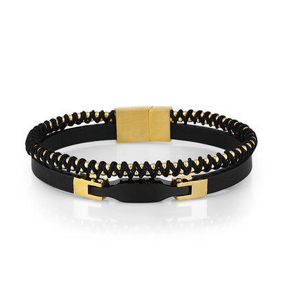 Daniel Klein Silver Color Bracelet For  Men