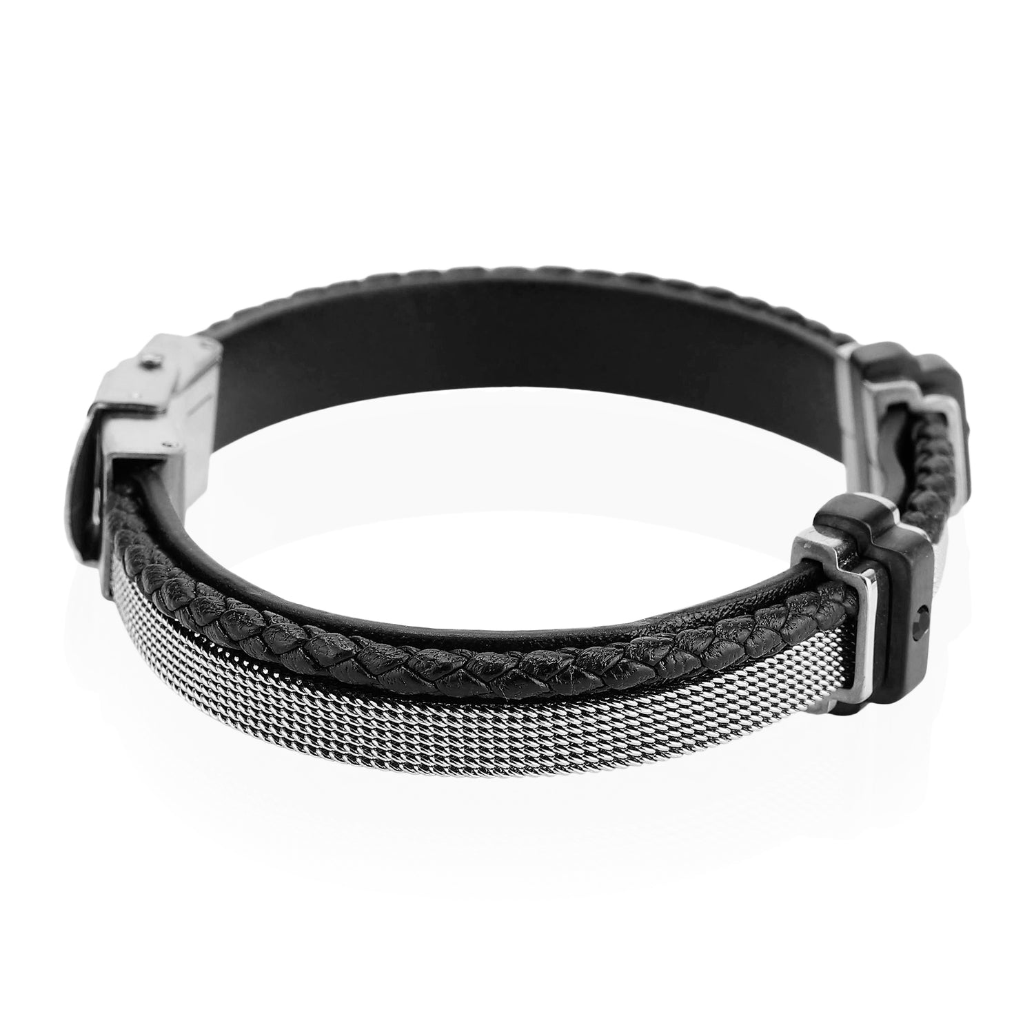 Daniel Klein Silver Color Bracelet For  Men