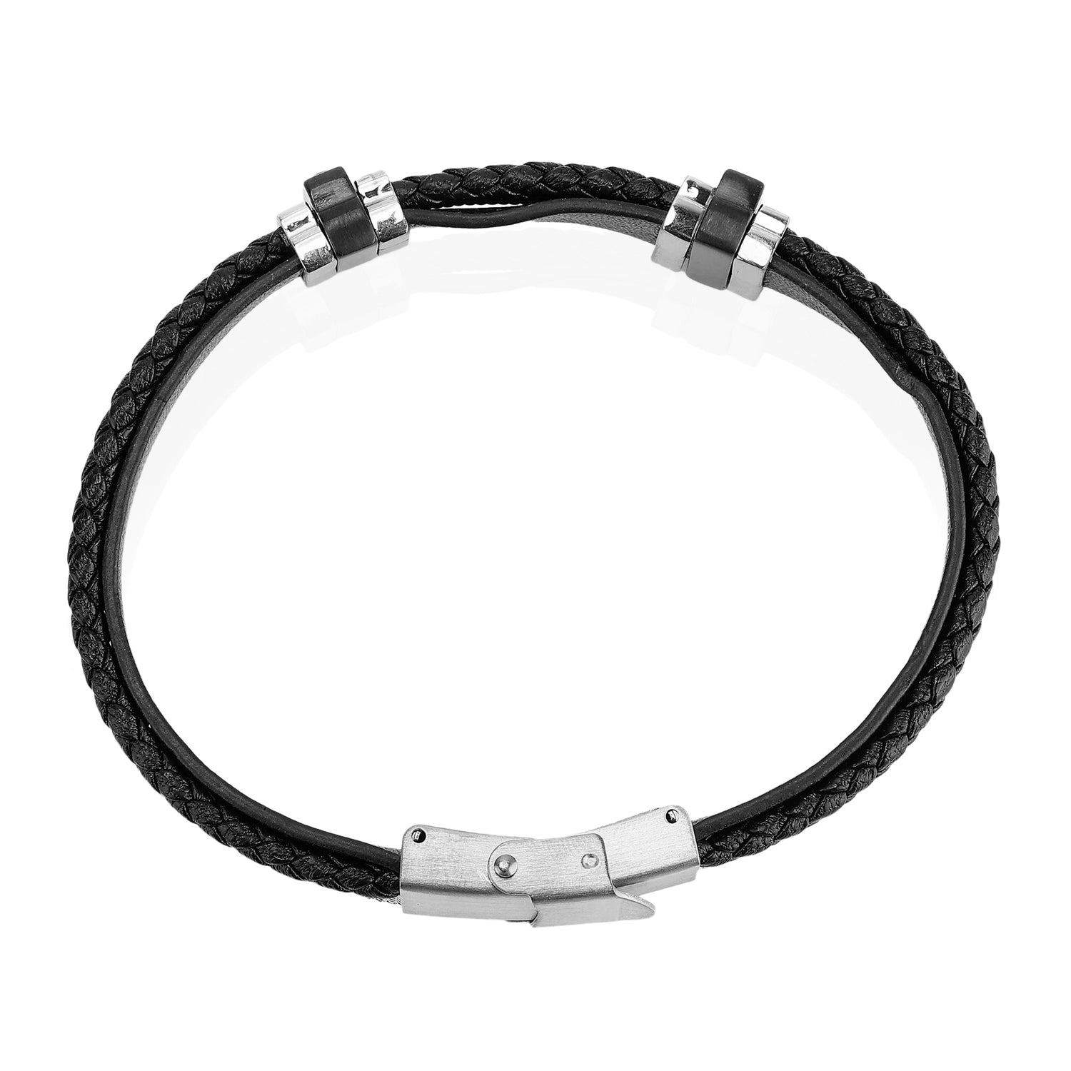Daniel Klein Silver Color Bracelet For  Men