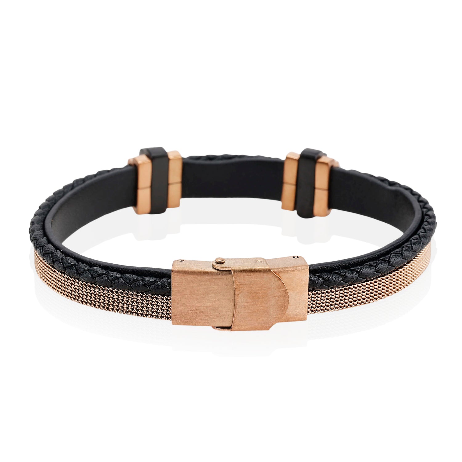 Daniel Klein Black Color Bracelet For  Men