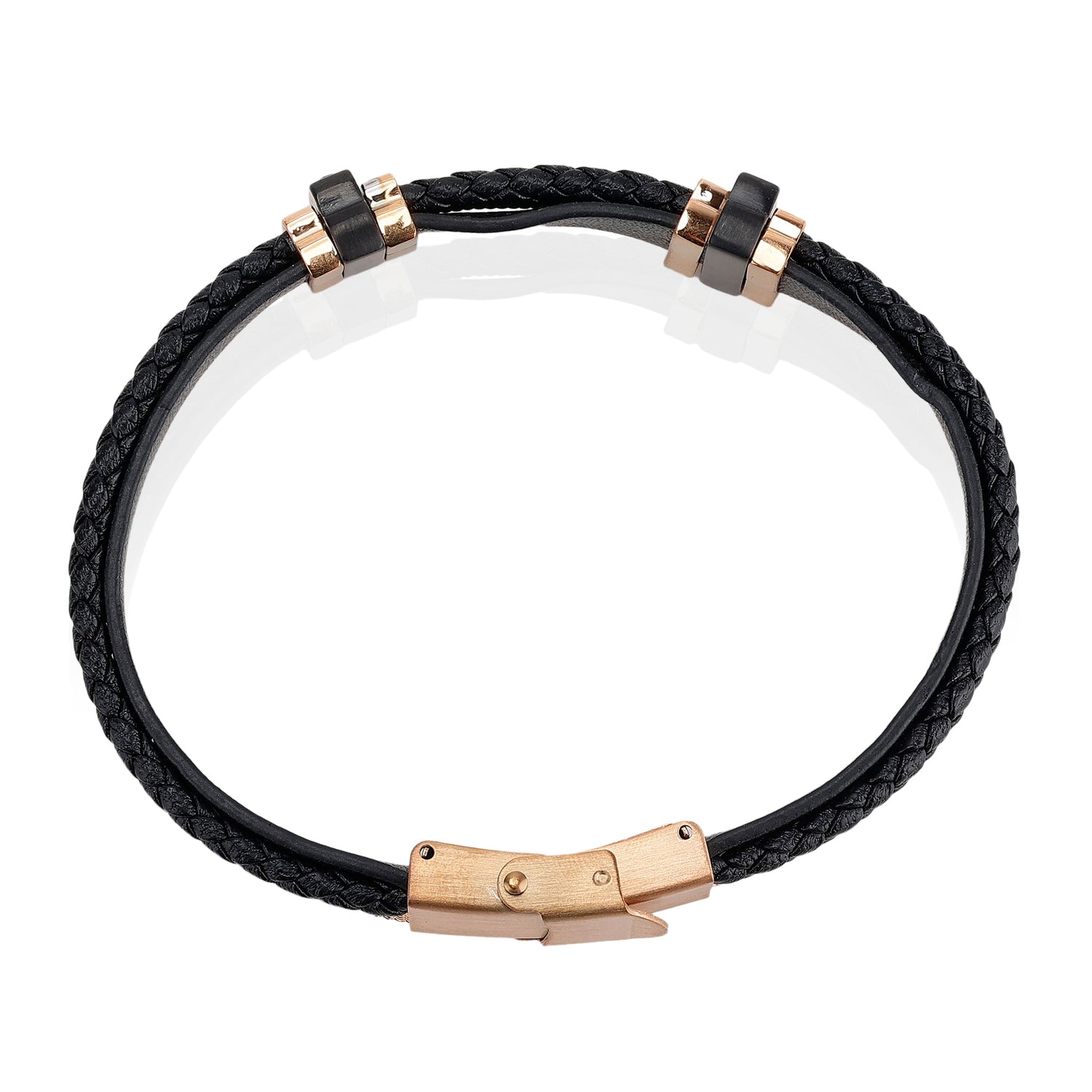 Daniel Klein Black Color Bracelet For  Men