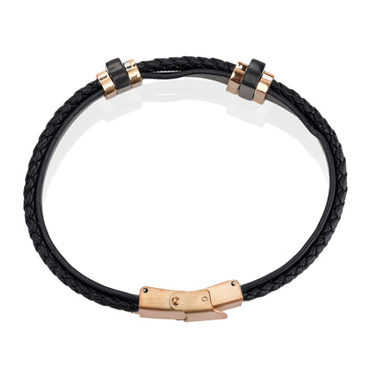 Daniel Klein Black Color Bracelet For  Men