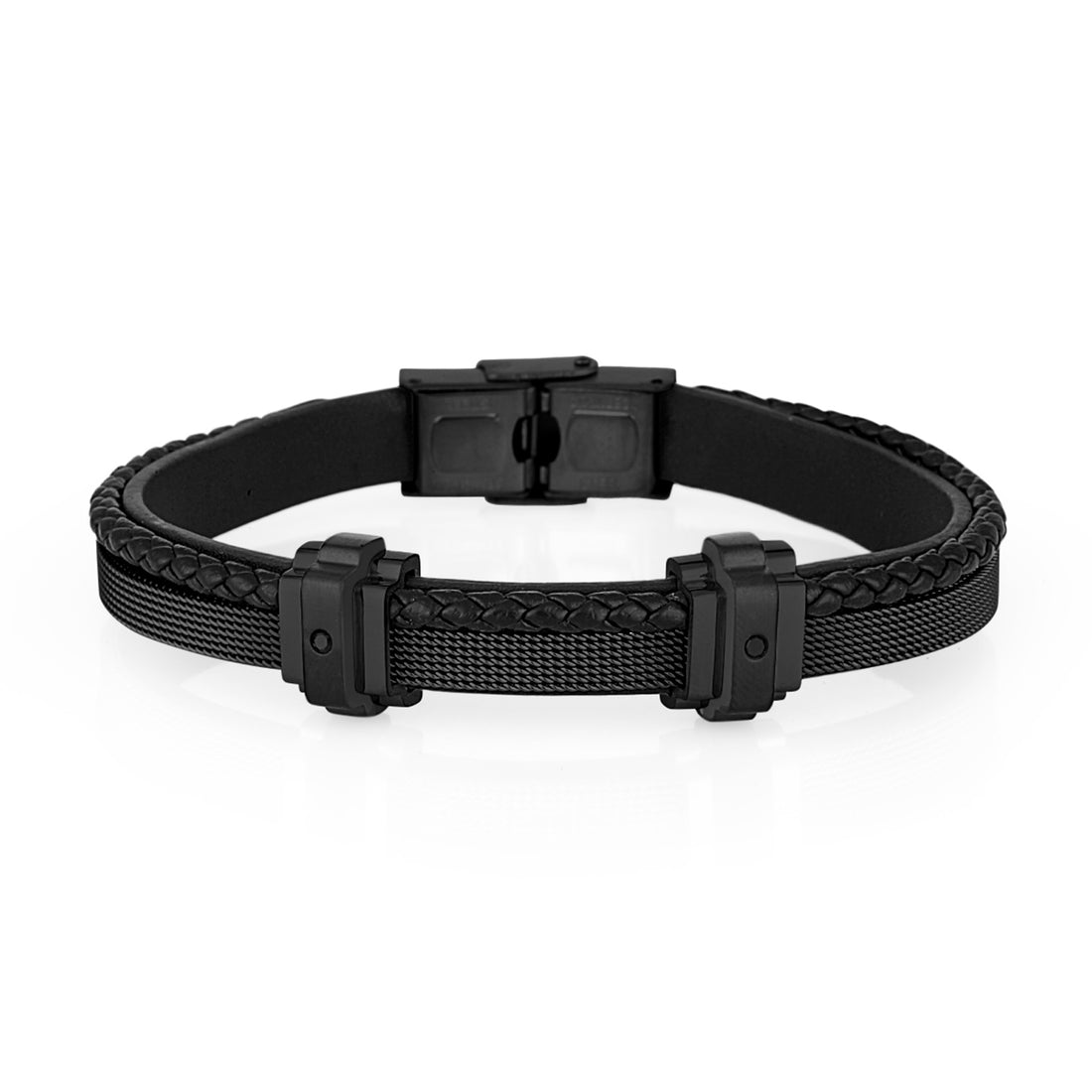 Daniel Klein Black Color Bracelet For  Men