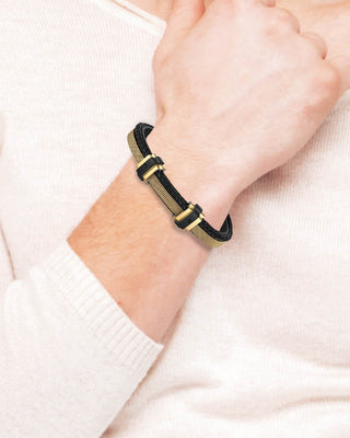 Daniel Klein Black Color Bracelet For  Men