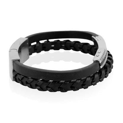 Daniel Klein Silver Color Bracelet For  Men
