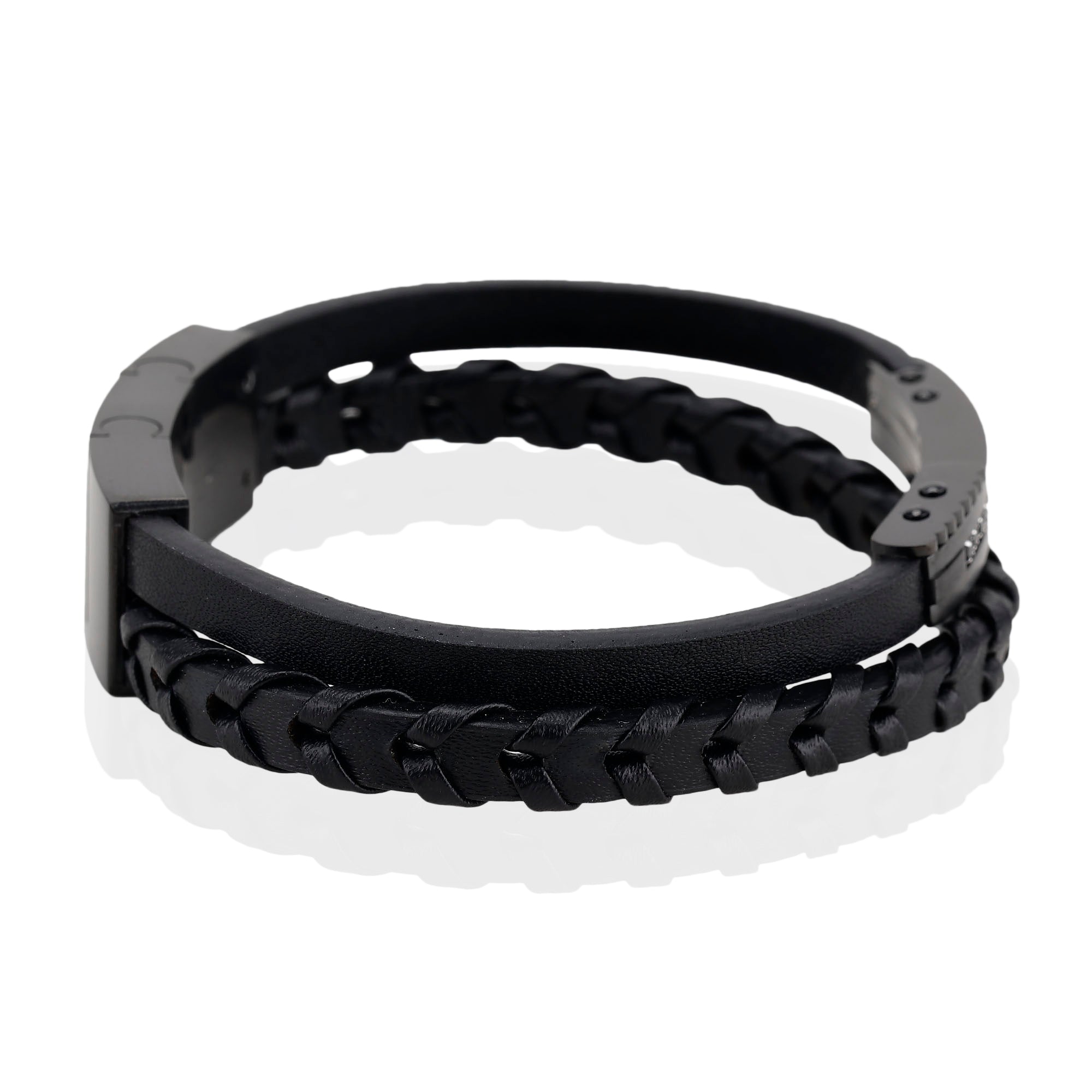 Daniel Klein Black Color Bracelet For Men