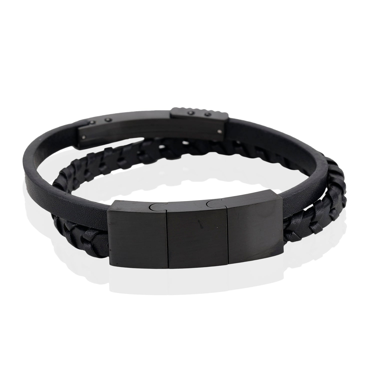 Daniel Klein Black Color Bracelet For Men