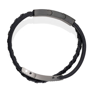 Daniel Klein Black Color Bracelet For Men