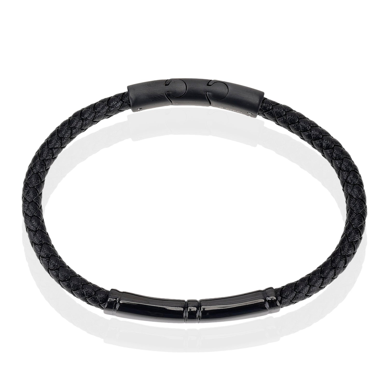 Daniel Klein Black Color Bracelet For  Men