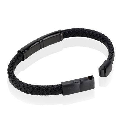 Daniel Klein Black Color Bracelet For  Men