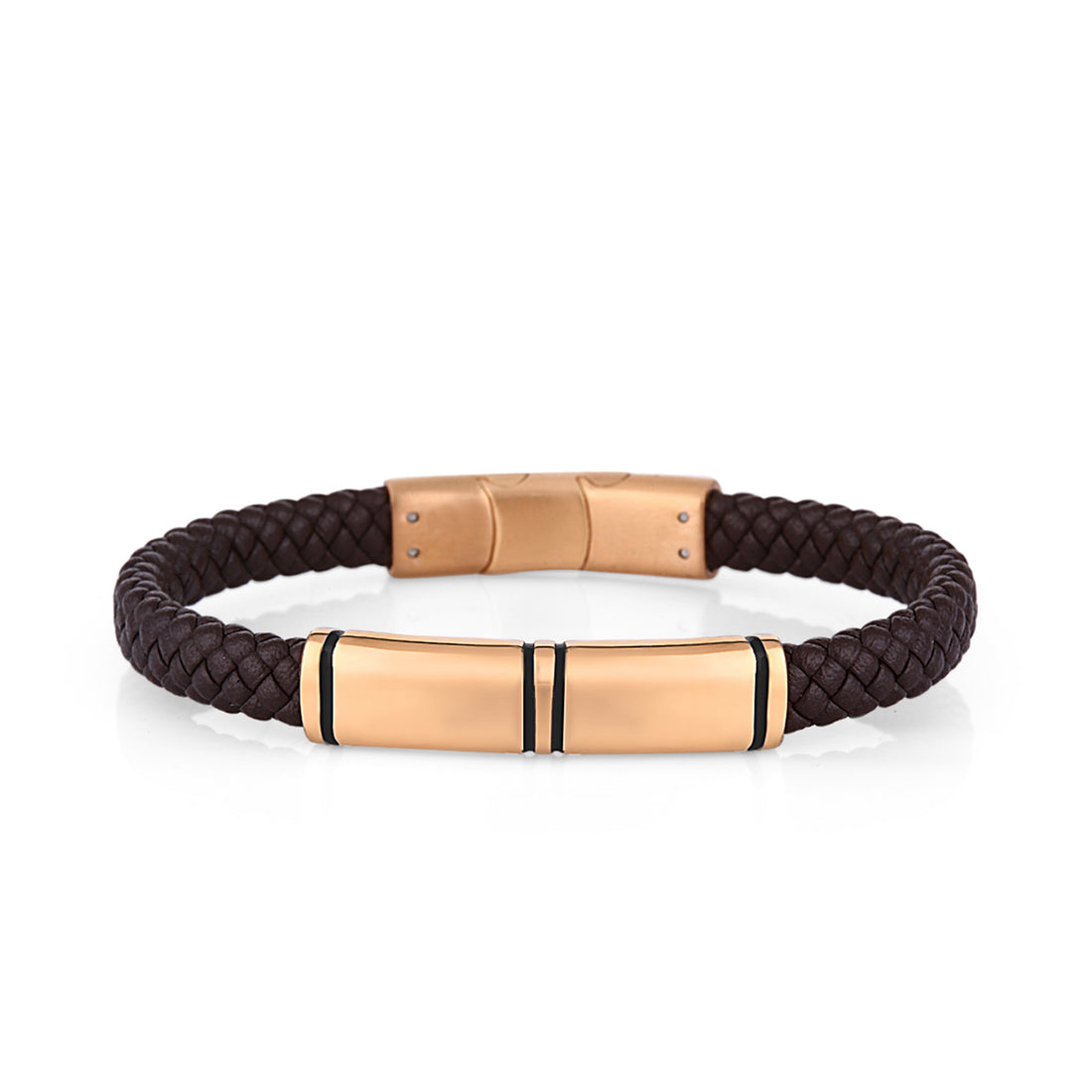 Daniel Klein Rose Gold Color Bracelet For  Men