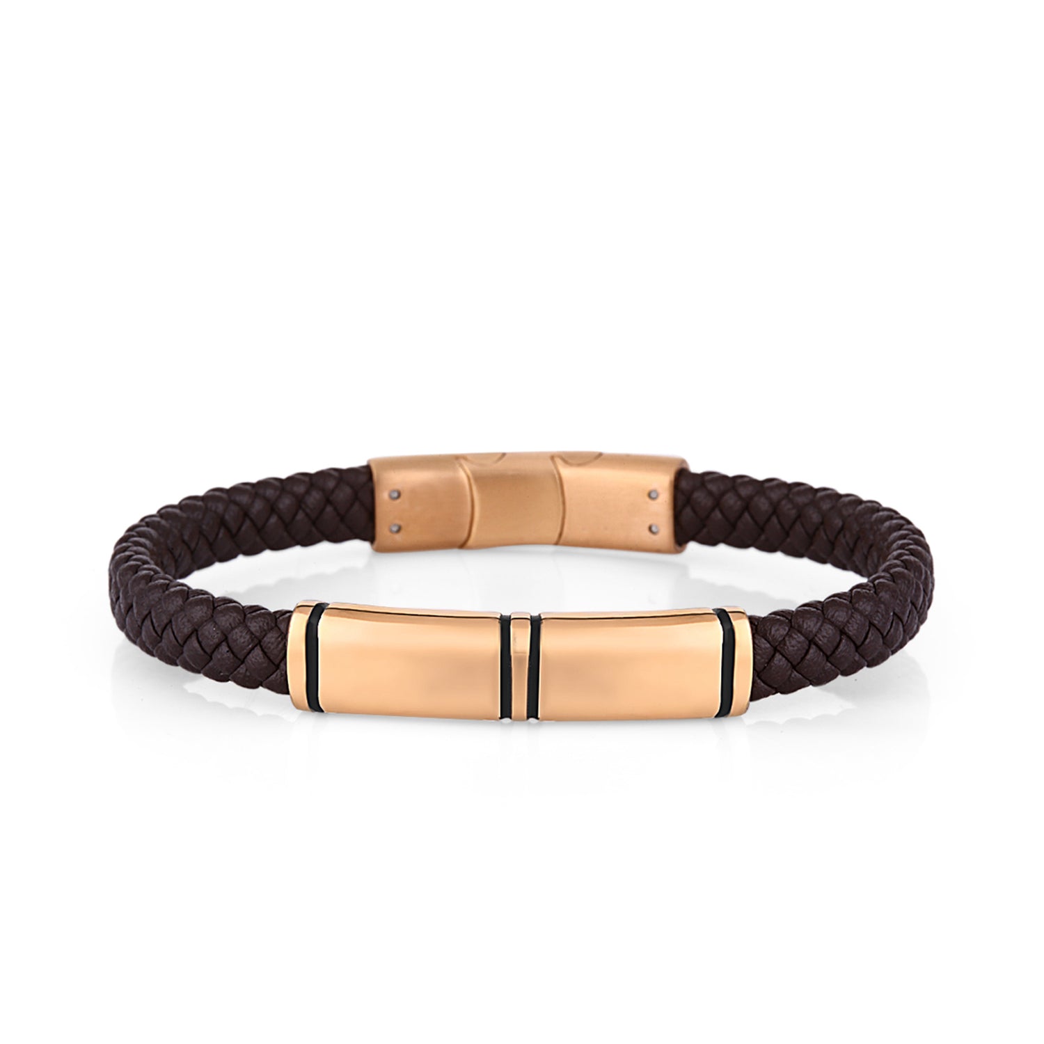 Daniel Klein Rose Gold Color Bracelet For  Men