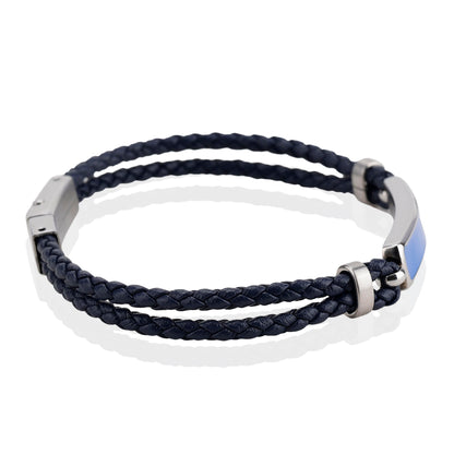 Daniel Klein Silver Color Bracelet For  Men
