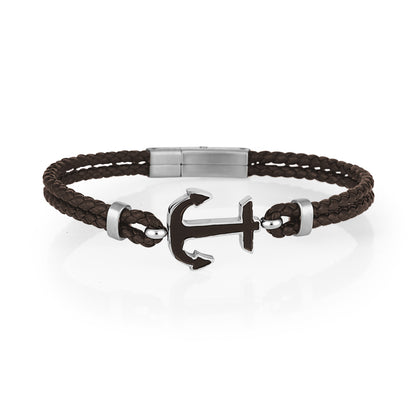 Daniel Klein Silver Color Bracelet For  Men