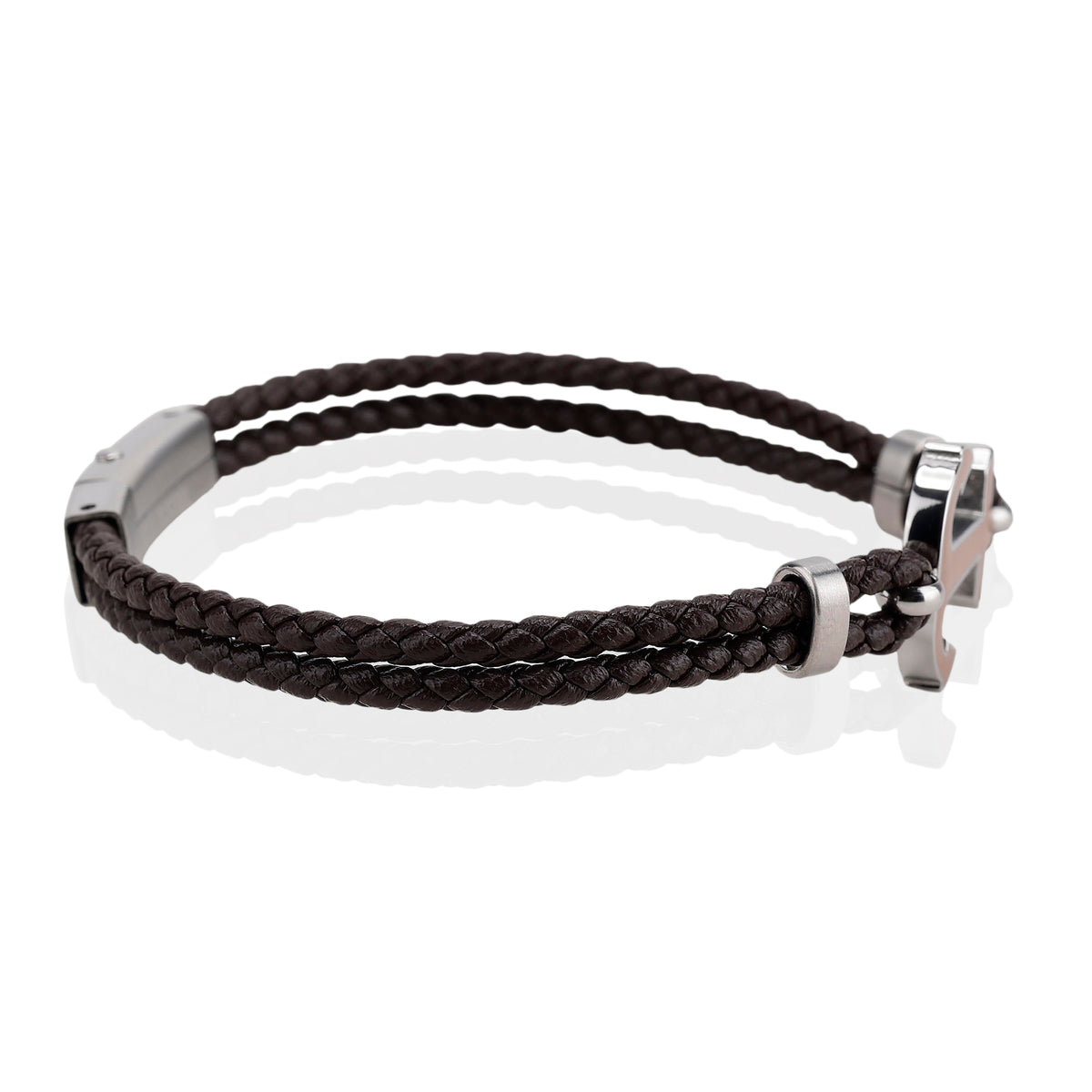 Daniel Klein Silver Color Bracelet For  Men