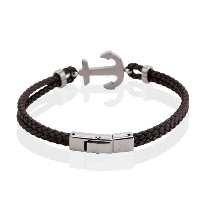 Daniel Klein Silver Color Bracelet For  Men
