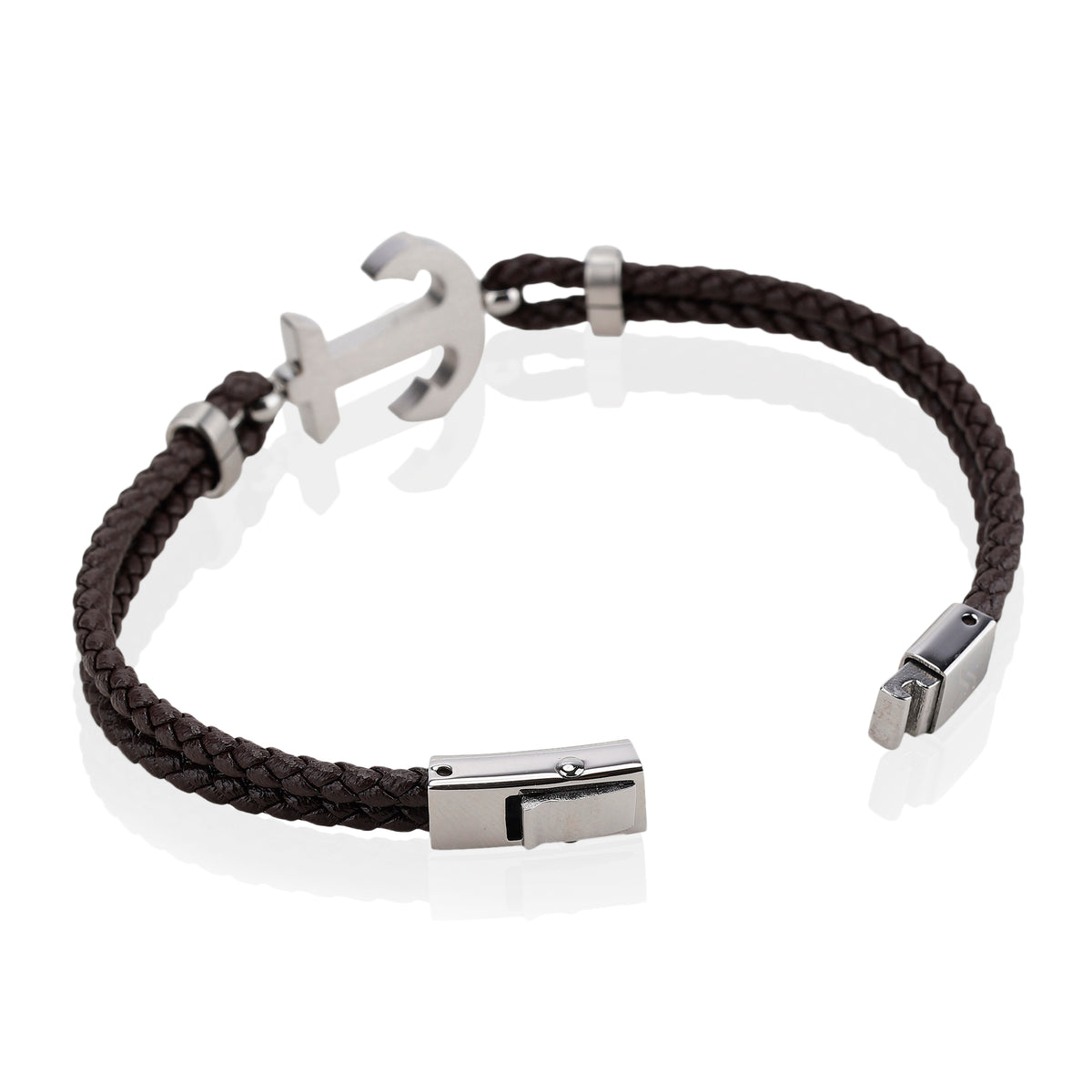Daniel Klein Silver Color Bracelet For  Men