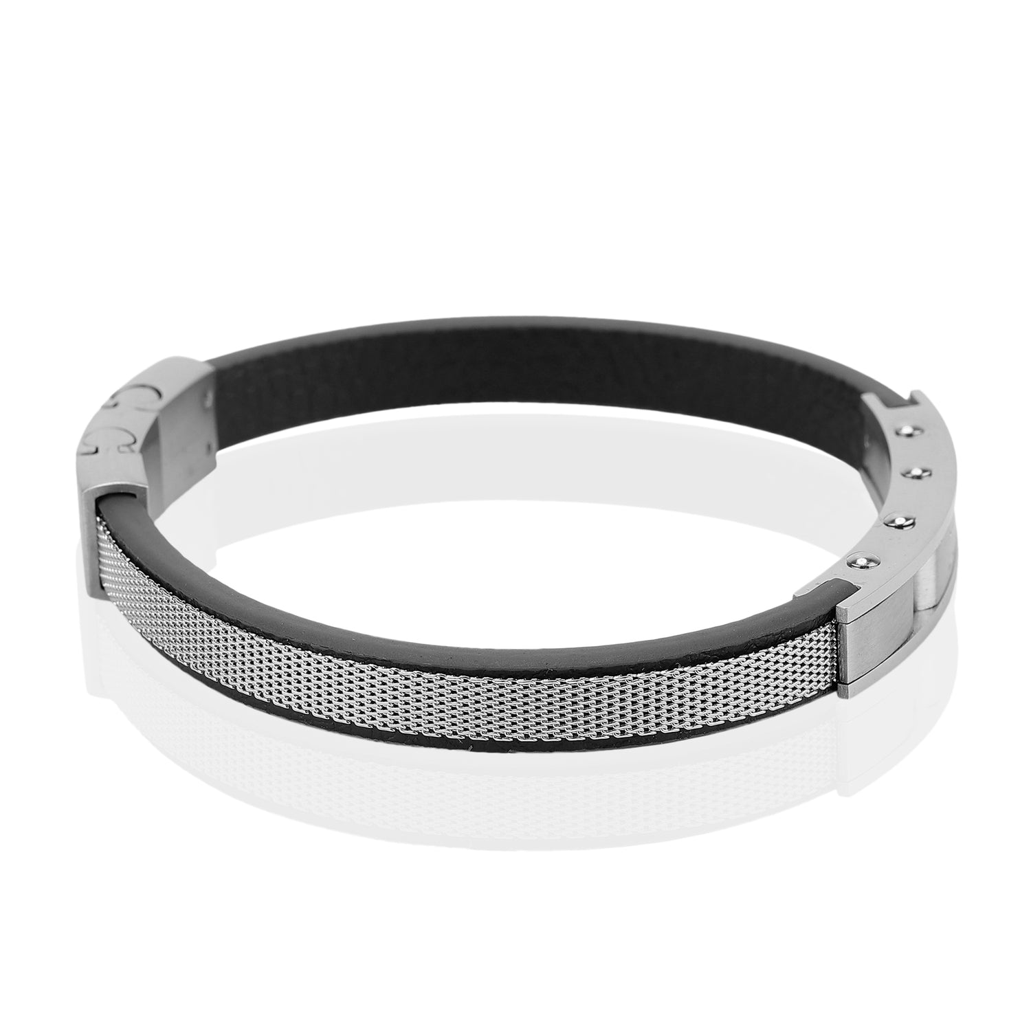 Daniel Klein Silver Color Bracelet For  Men