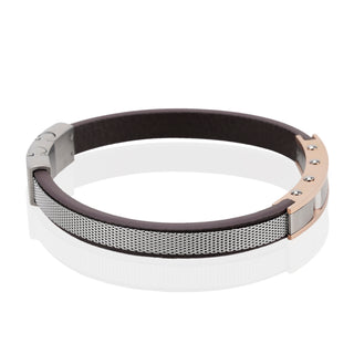 Daniel Klein Silver Color Bracelet For  Men