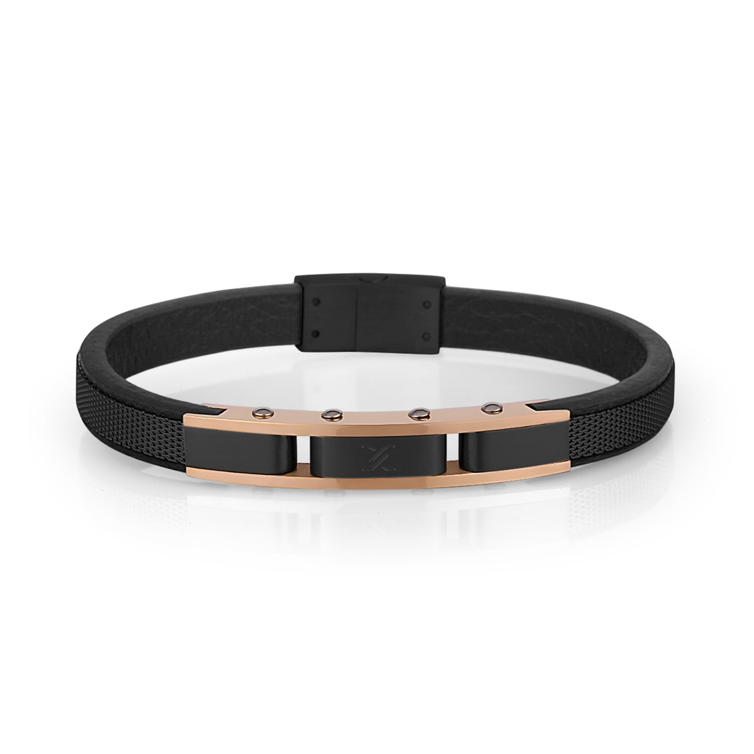 Daniel Klein Black Color Bracelet For  Men