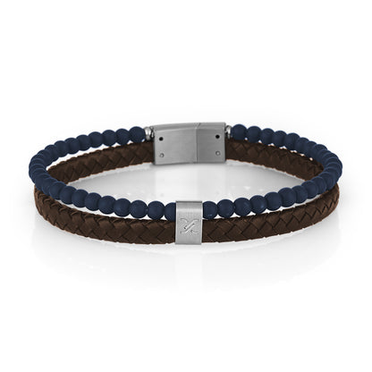 Daniel Klein Brown Color Bracelet For  Men