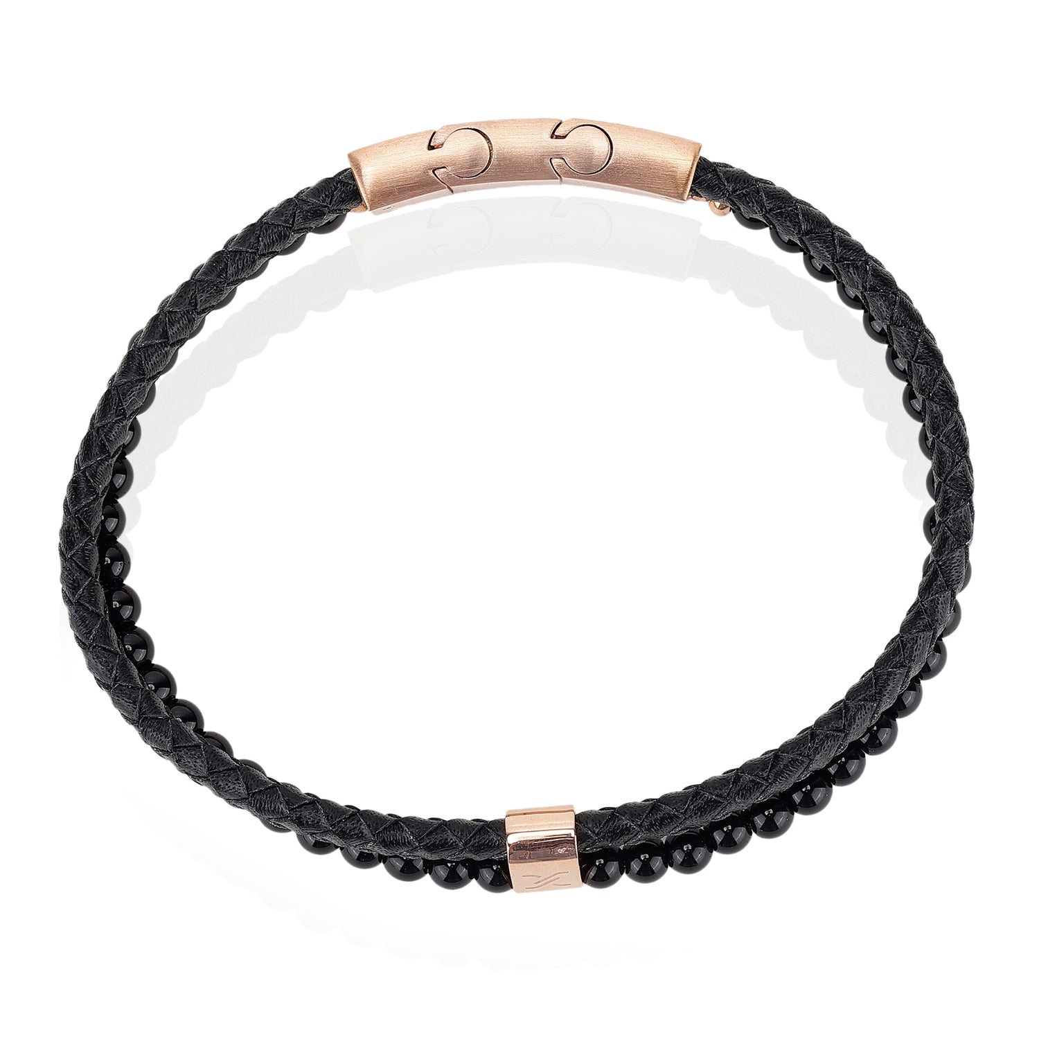 Daniel Klein Gold Color Bracelet For  Men