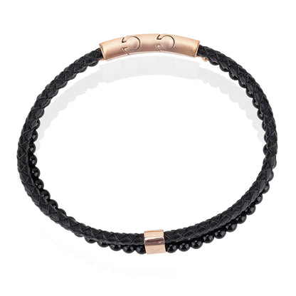 Daniel Klein Gold Color Bracelet For  Men