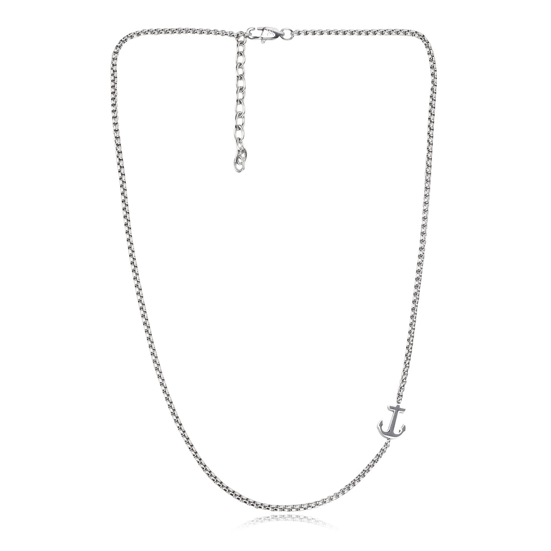 Daniel Klein Silver Color Necklace For  Men