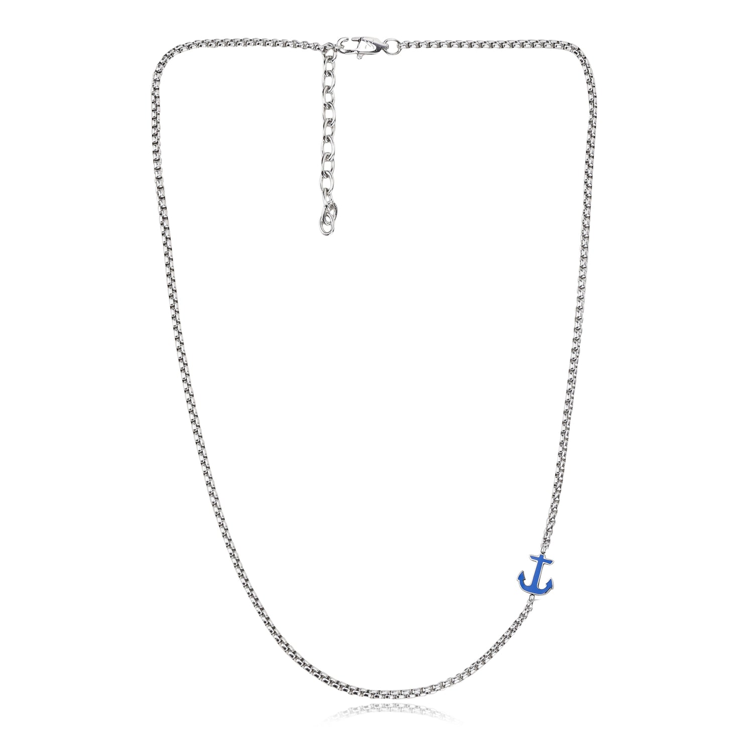 Daniel Klein Silver Color Necklace For  Men