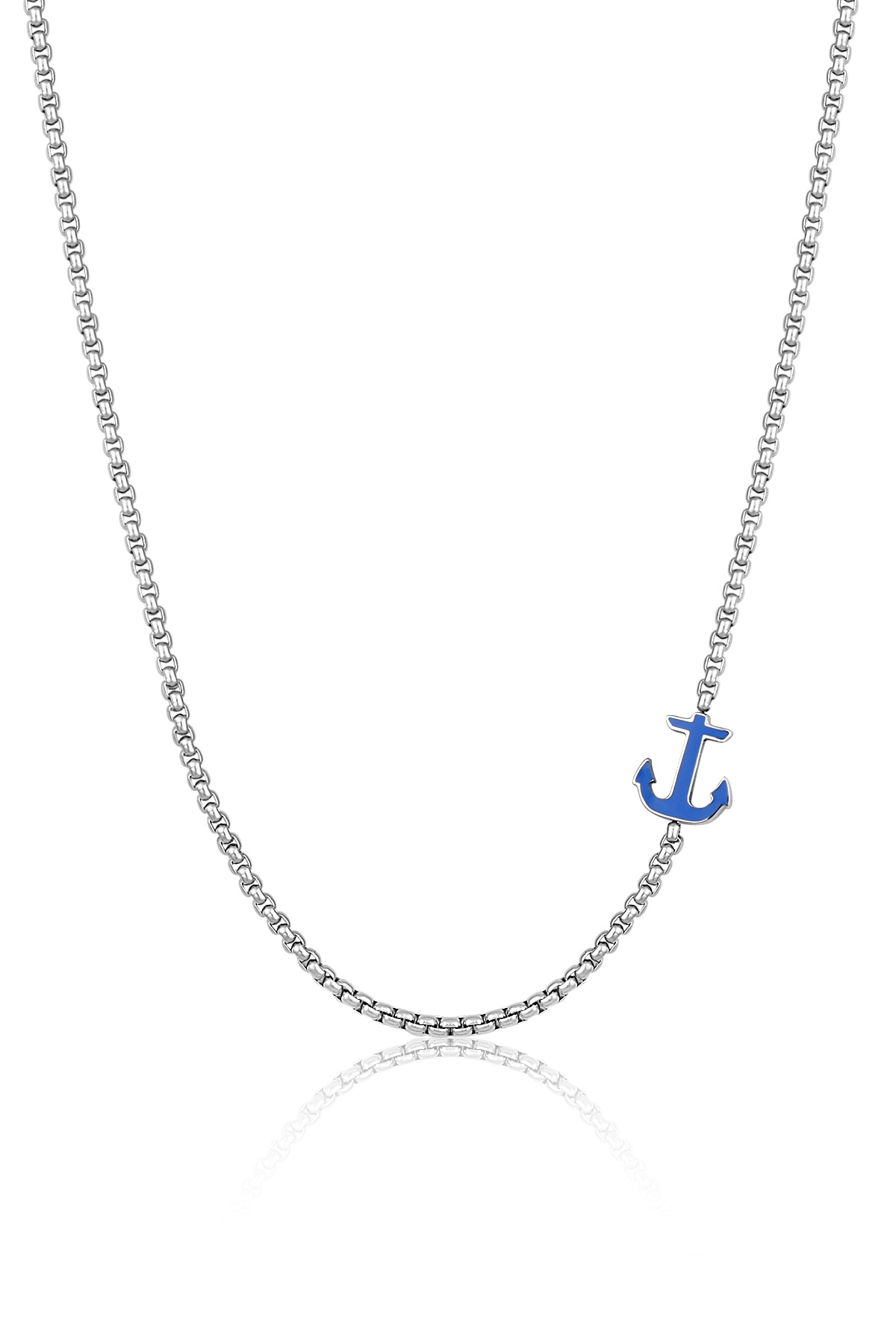 Daniel Klein Silver Color Necklace For  Men