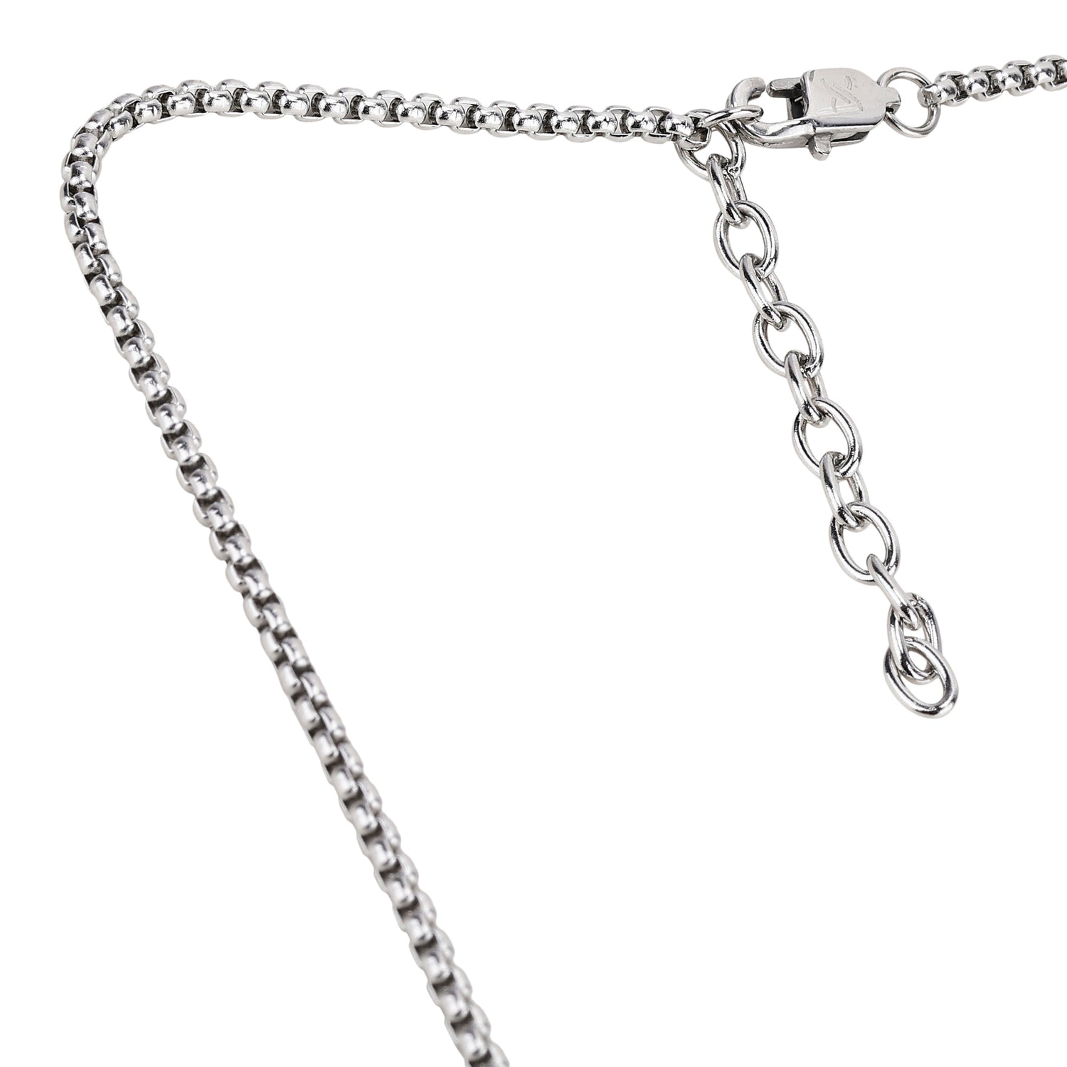 Daniel Klein Silver Color Necklace For  Men