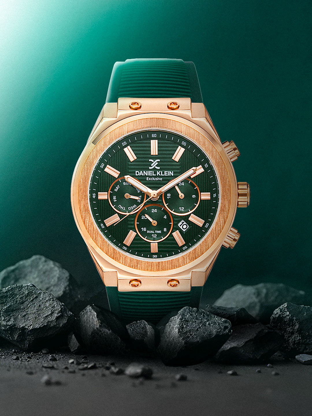 Daniel Klein Exclusive Men Green Watch