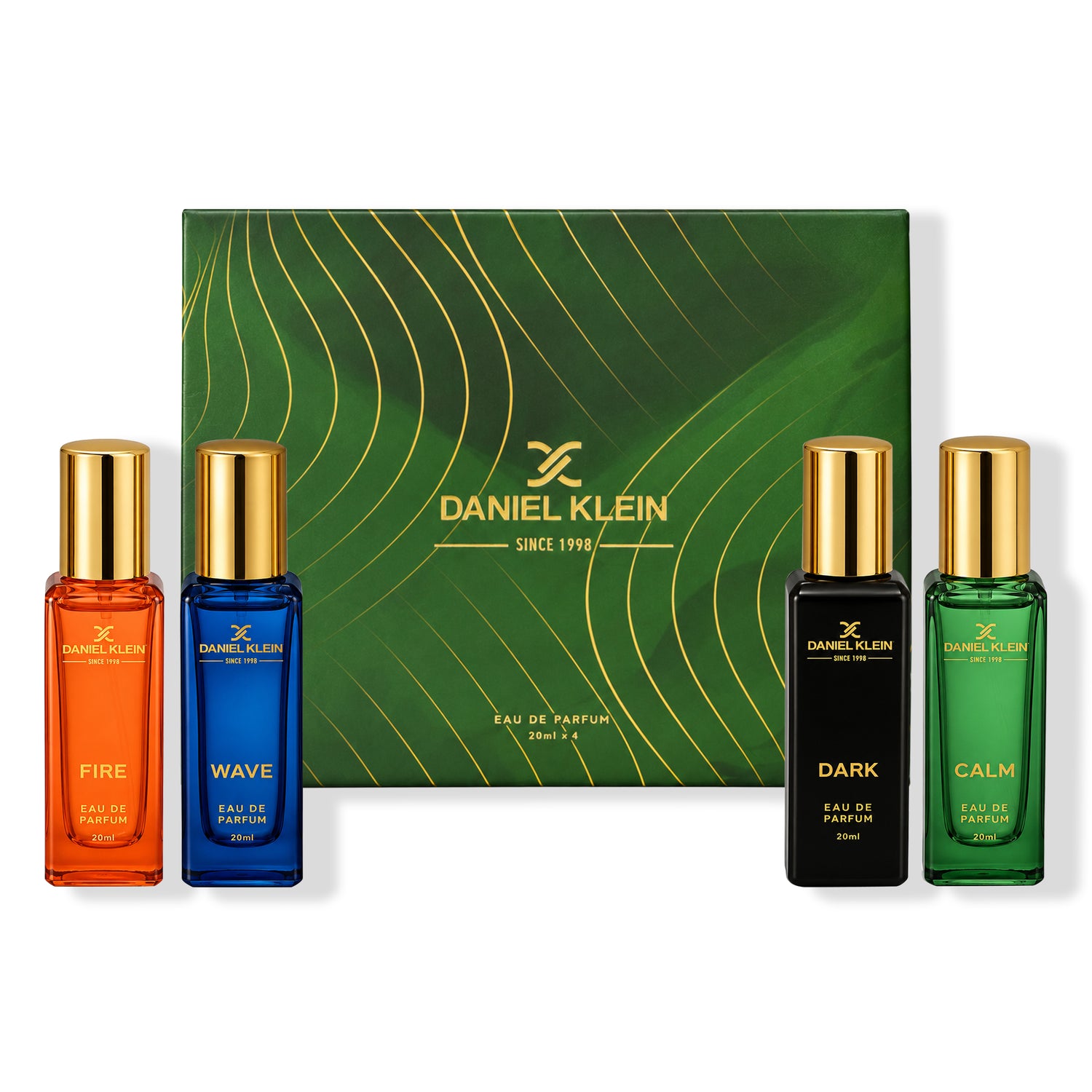 Daniel Klein Men Perfume Combo Set Pack Of 4 (20 ml x 4)