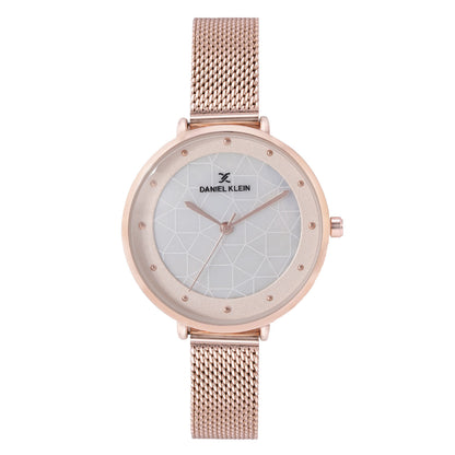 Daniel Klein Premium Women Silver Dial Watch