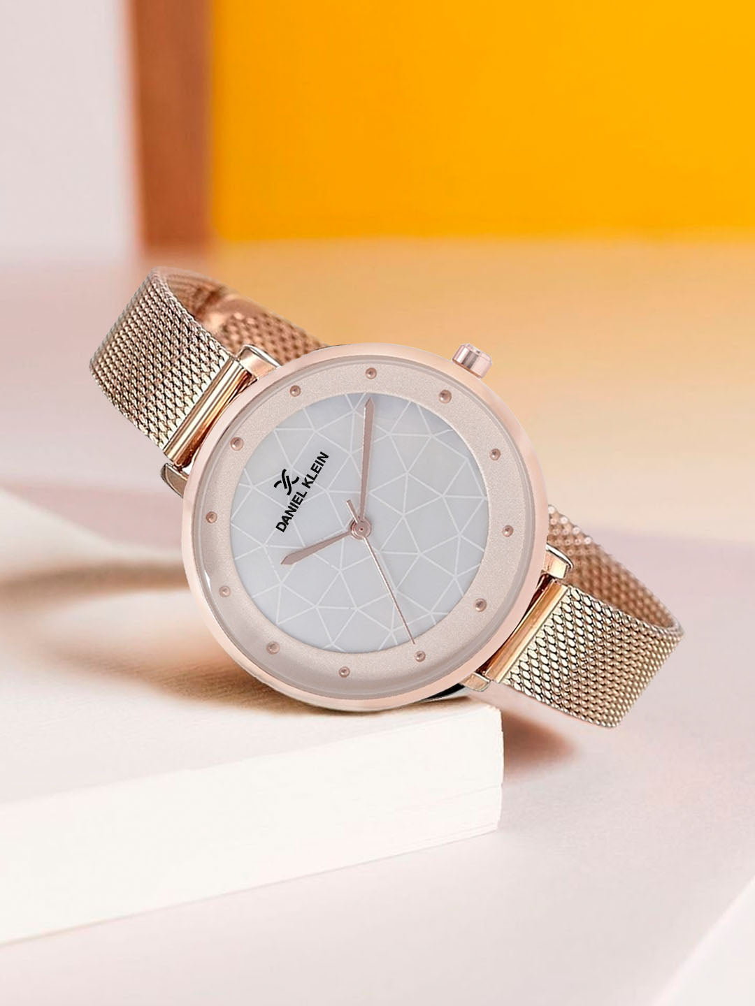 Daniel Klein Premium Women Silver Dial Watch