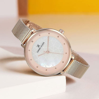 Daniel Klein Premium Women Silver Dial Watch