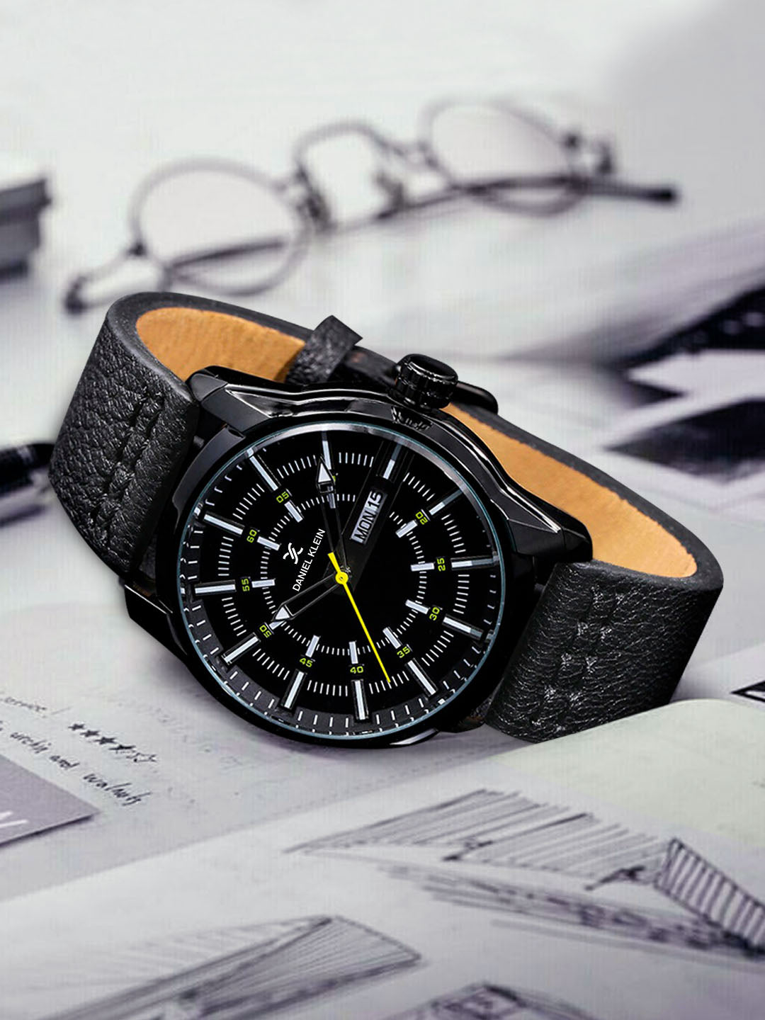 Daniel Klein Premium Men Black Dial Watch