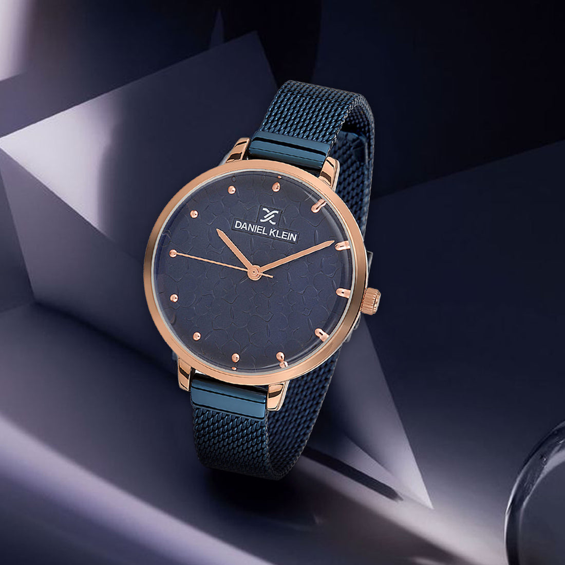 Daniel Klein Premium Women Blue Dial Watch