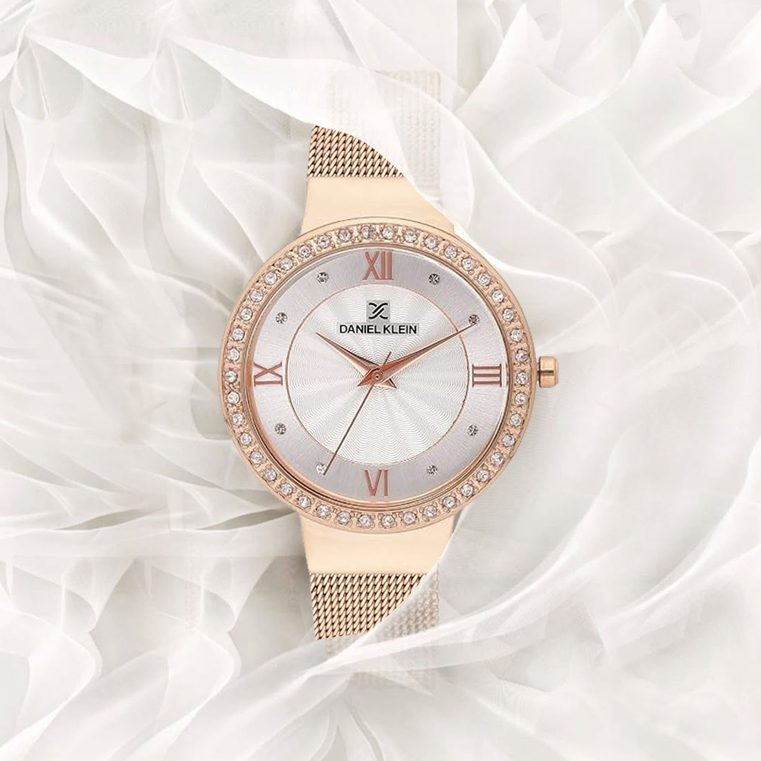 Daniel Klein Premium Women Silver Dial Watch